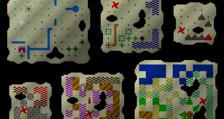 Procedurally generating treasure maps